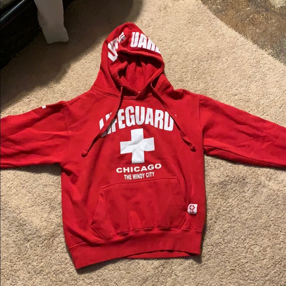 chicago lifeguard hoodie